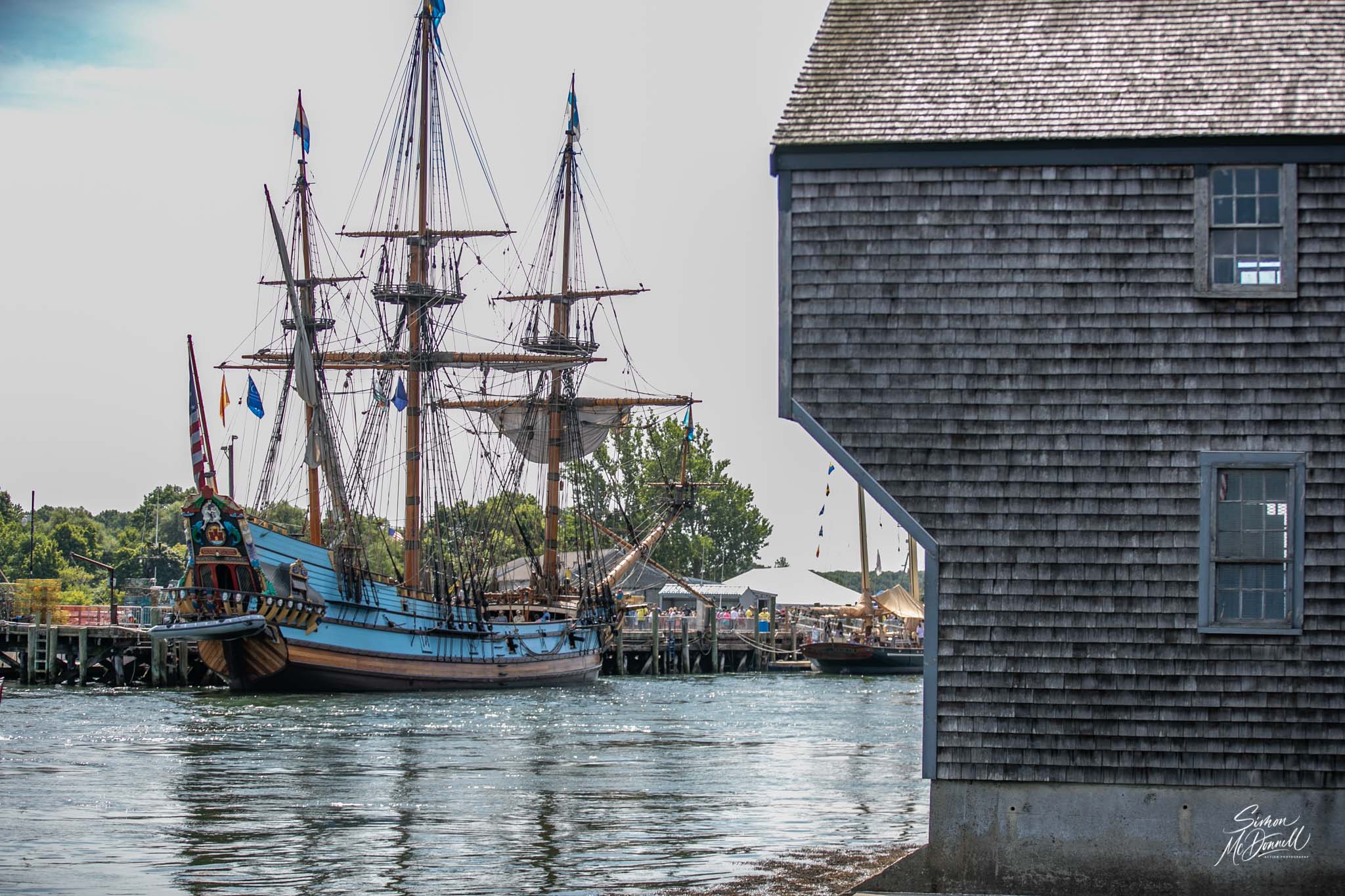 Kalmar Nyckel at the Portsmouth Fish Pier